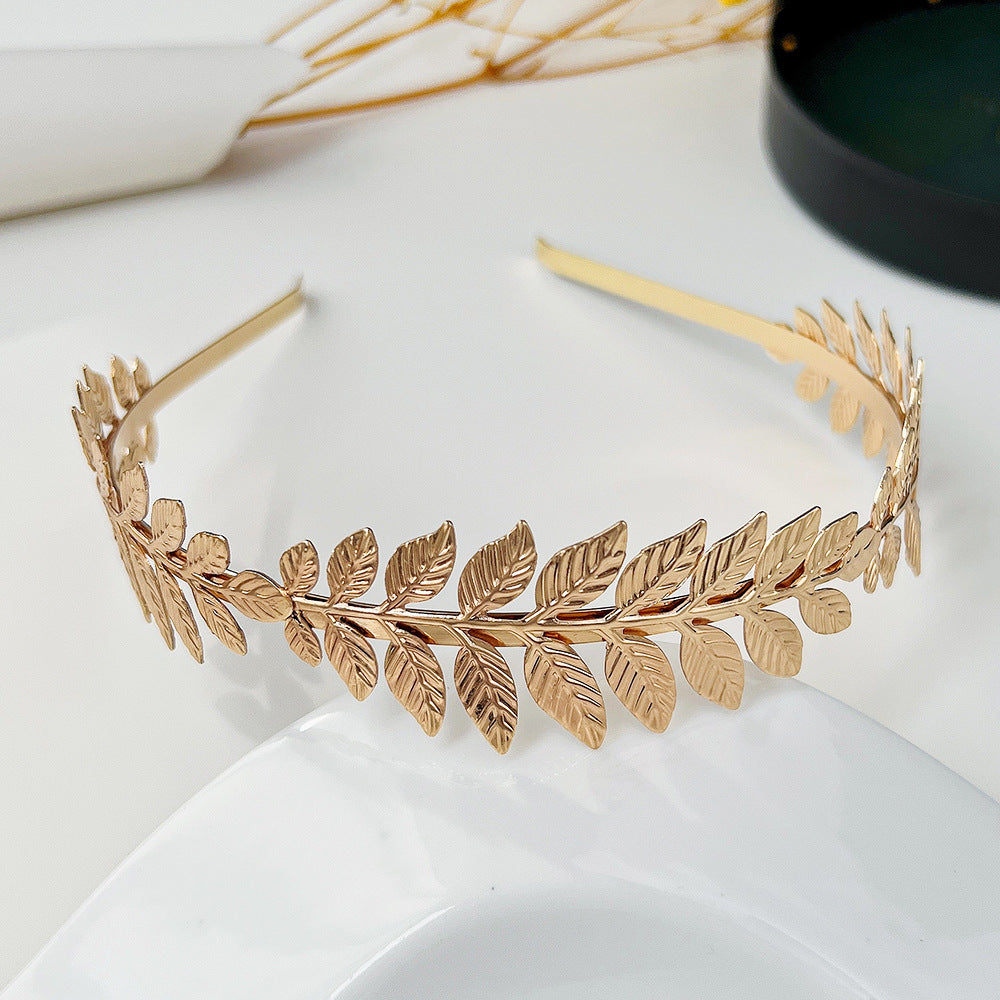 Wholesale Metal Leaf Head Hoops